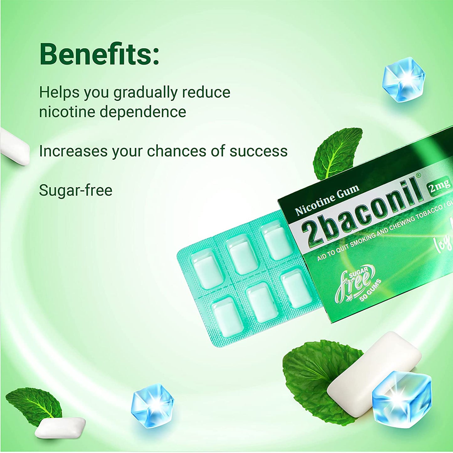 2baconil Nicotine Gum N50
