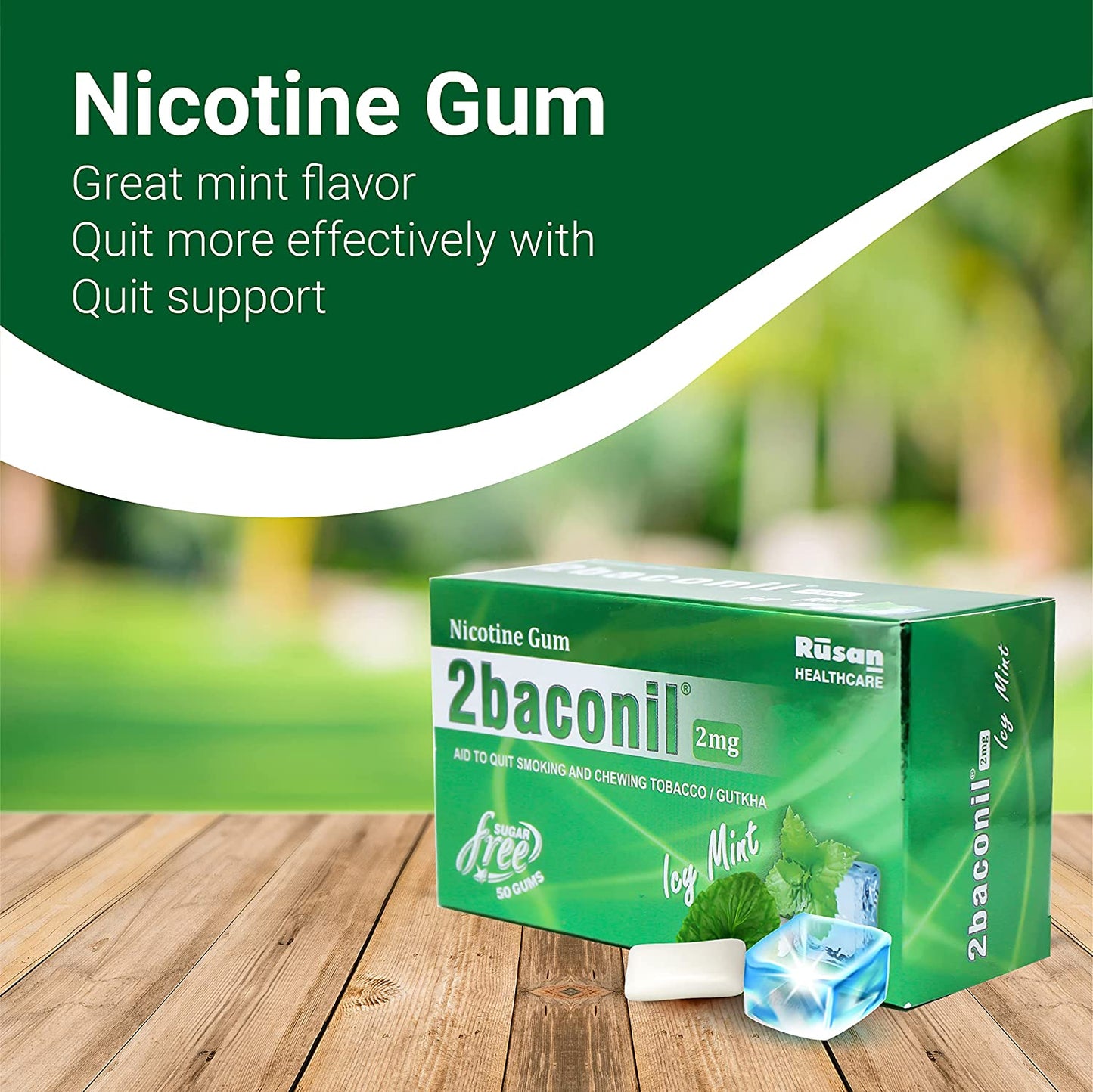 2baconil Nicotine Gum N50