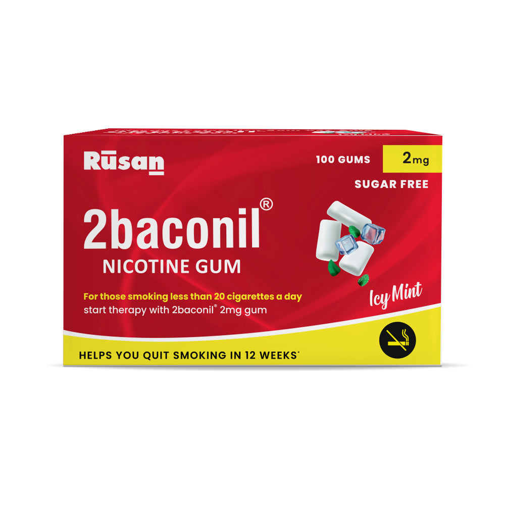 2baconil Nicotine Gum 2mg N100