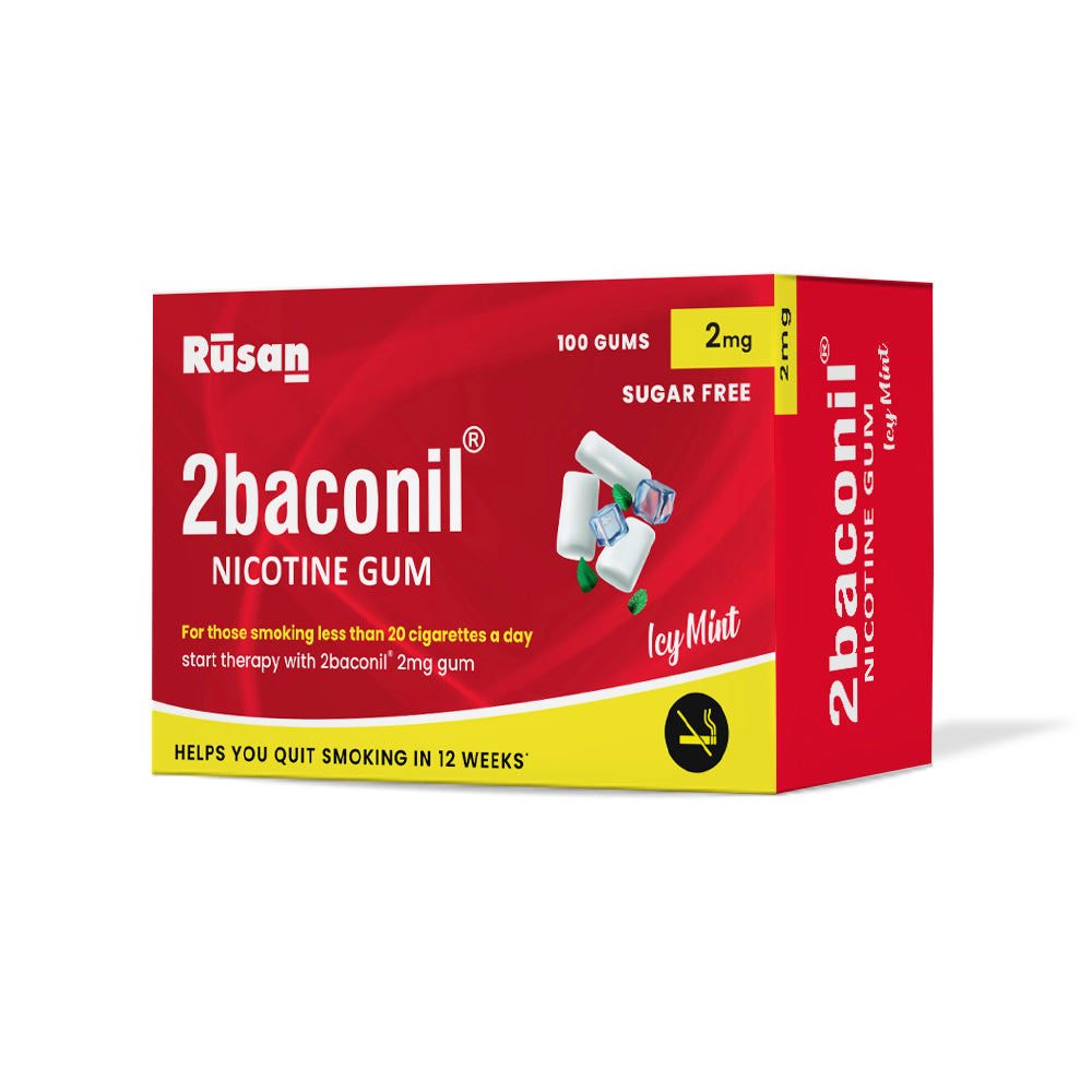 2baconil Nicotine Gum 2mg N100