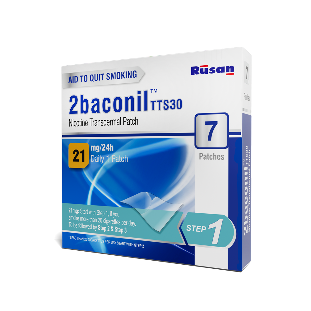 2baconil Nicotine Patch 21mg