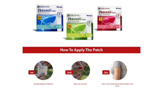 How does a nicotine patch work?