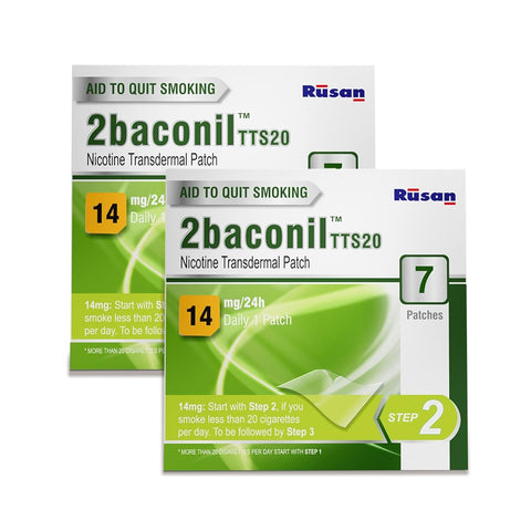 2baconil Nicotine Patch 14mg (Pack of 2)