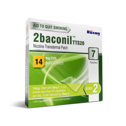 2baconil Nicotine Patch 14mg (Pack of 3)