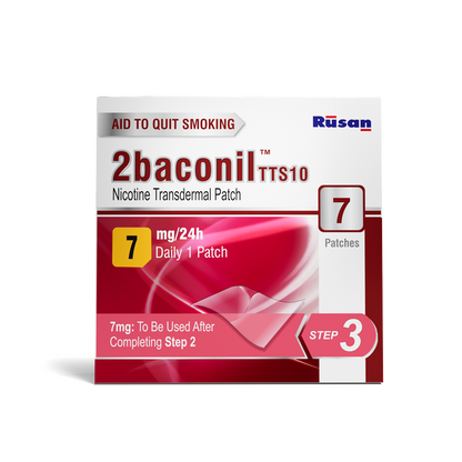 2baconil Nicotine Patch (14mg, 07mg and 07mg)