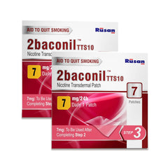 2baconil Nicotine Patch 7mg (Pack of 2)