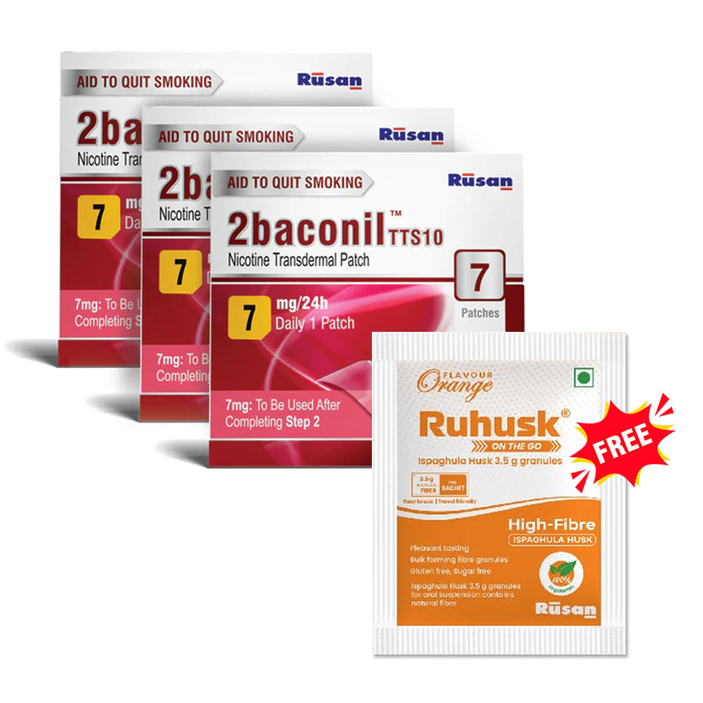 7mg nicotine patch how many cigarettes NicoDerm CQ Stop Smoking Extended Release Clear Step #2 2baconil Nicotine Patch 7mg (Pack