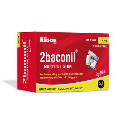 2baconil Nicotine Gum 2mg N100