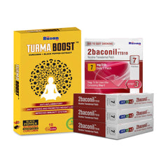 2baconil Nicotine Patch 7mg (Pack of 4) + Free Turmaboost (Pack of 1)