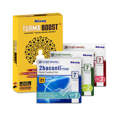 3 Months Therapy - For More than 20 Cigarettes with FREE Turmaboost