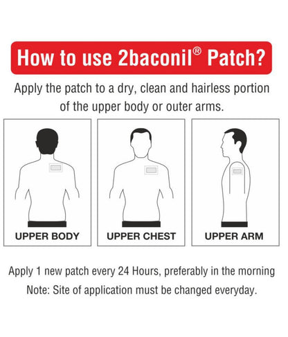 2baconil Nicotine Patch 21mg (Pack of 4)