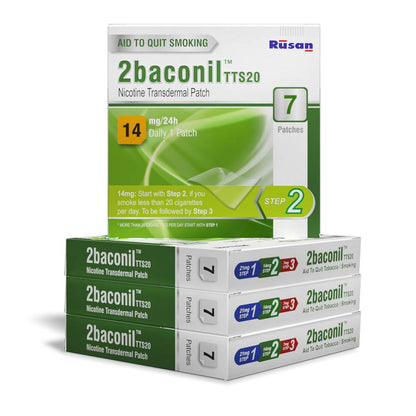 2baconil Nicotine Patch 14mg (Pack of 4)