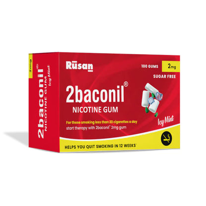 2baconil Nicotine Gum 2mg N50