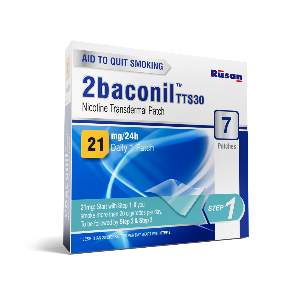 2baconil Nicotine Patch 21mg